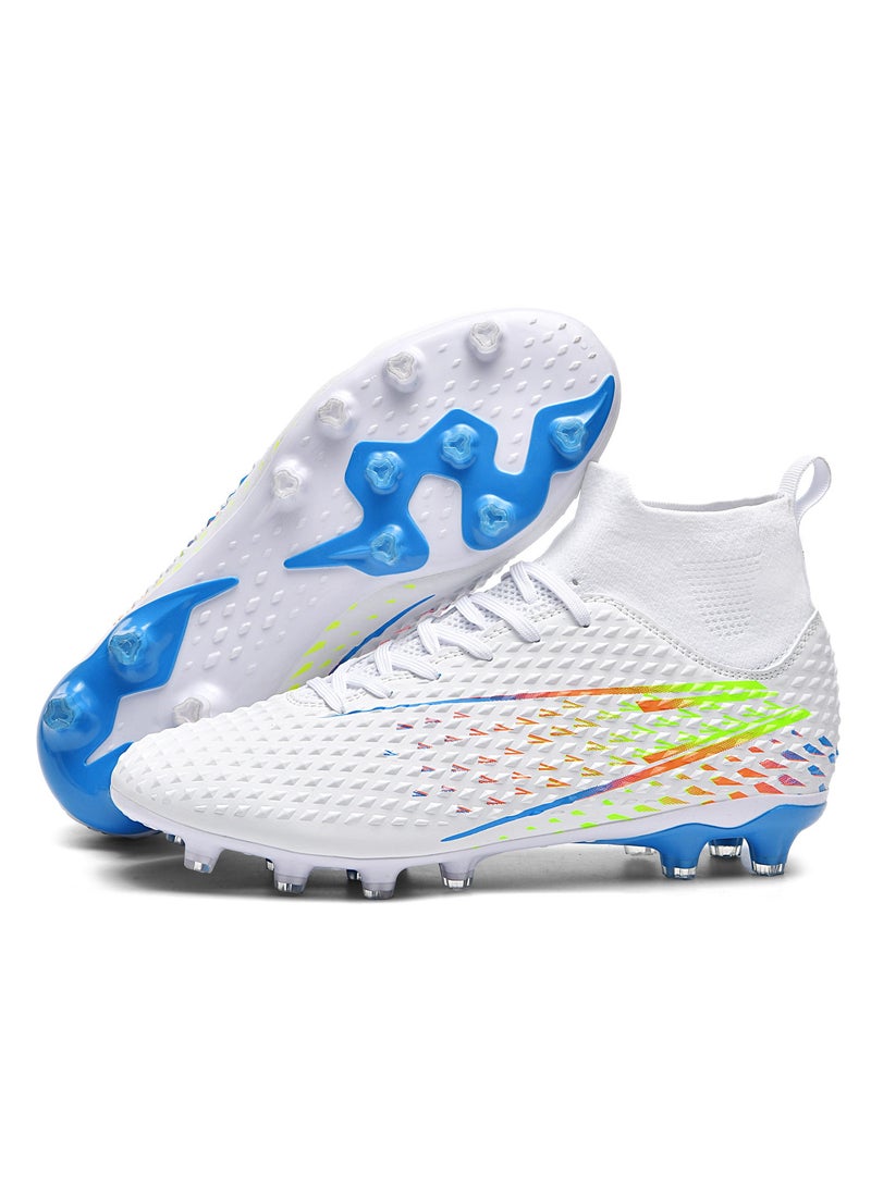 SKT Shiketro Men's soccer cleats for outdoor indoor professional youth boys soccer cleats unisex soccer cleats. - Image 2
