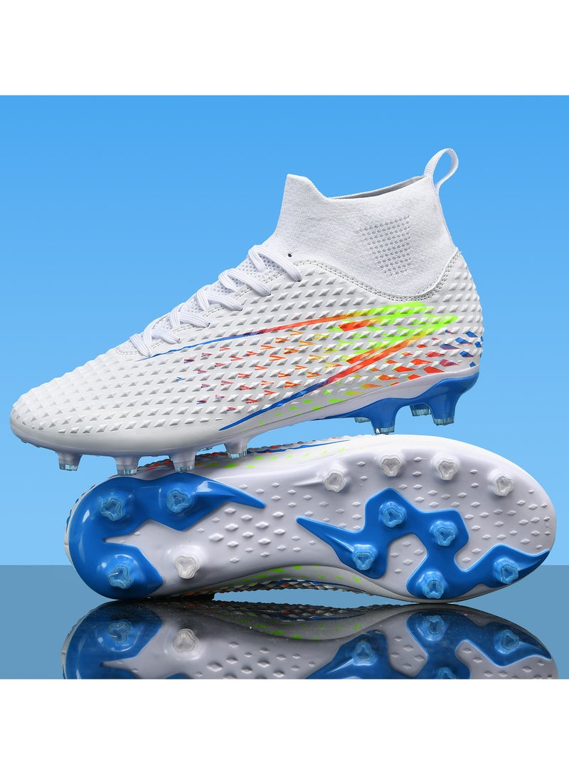 SKT Shiketro Men's soccer cleats for outdoor indoor professional youth boys soccer cleats unisex soccer cleats. - Image 3
