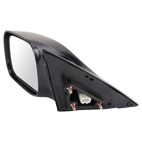 TRQ Driver Side Mirror Assembly Electric Adjustment Non-Heated No Memory Black Compatible with 2005-2010 Toyota Avalon XL Without Navigation TO1320225 TO1320235 - Image 3