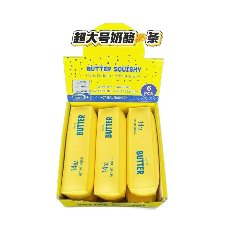 Slow Rebound Butter Stick Squishy Toy - Image 5