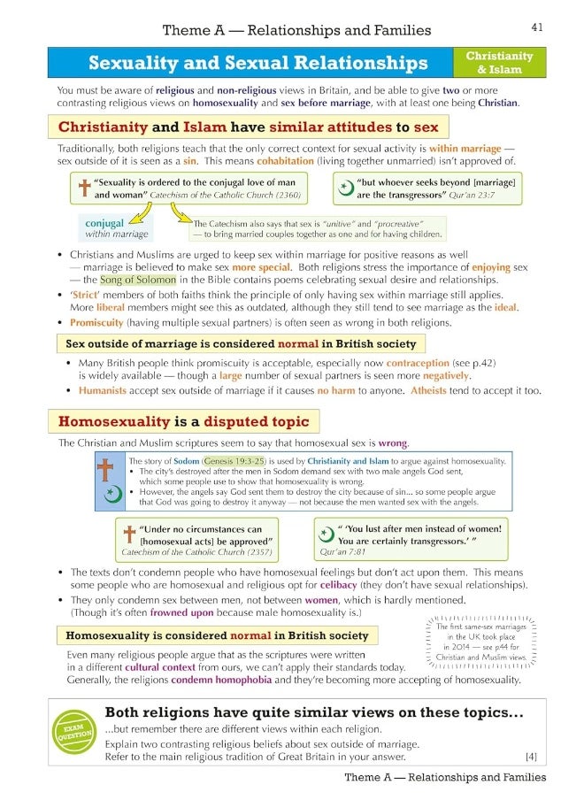null - New GCSE Religious Studies: AQA A Christianity & Islam Revision Guide (with Online Extras) - Image 1