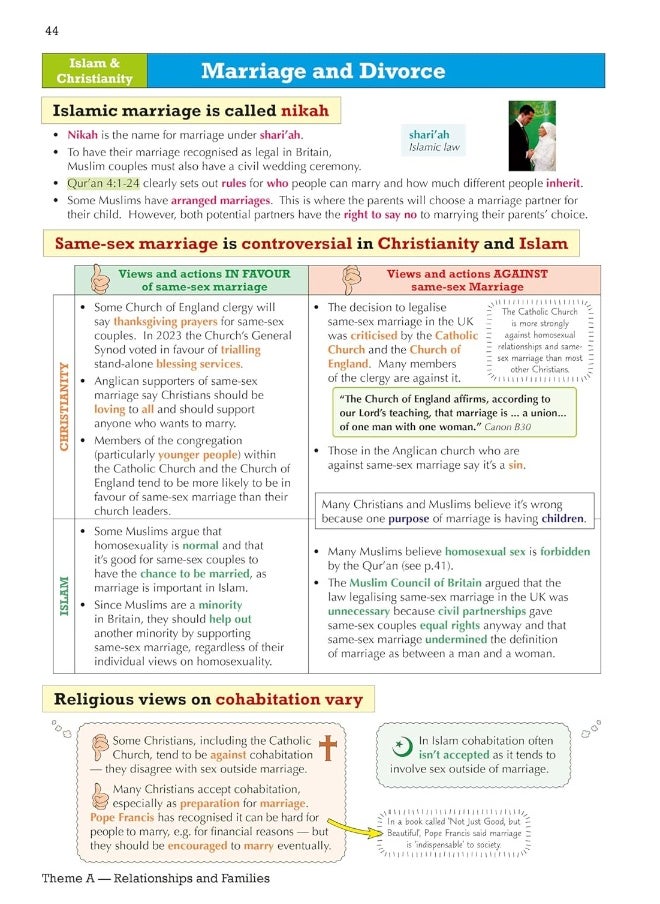 null - New GCSE Religious Studies: AQA A Christianity & Islam Revision Guide (with Online Extras) - Image 1
