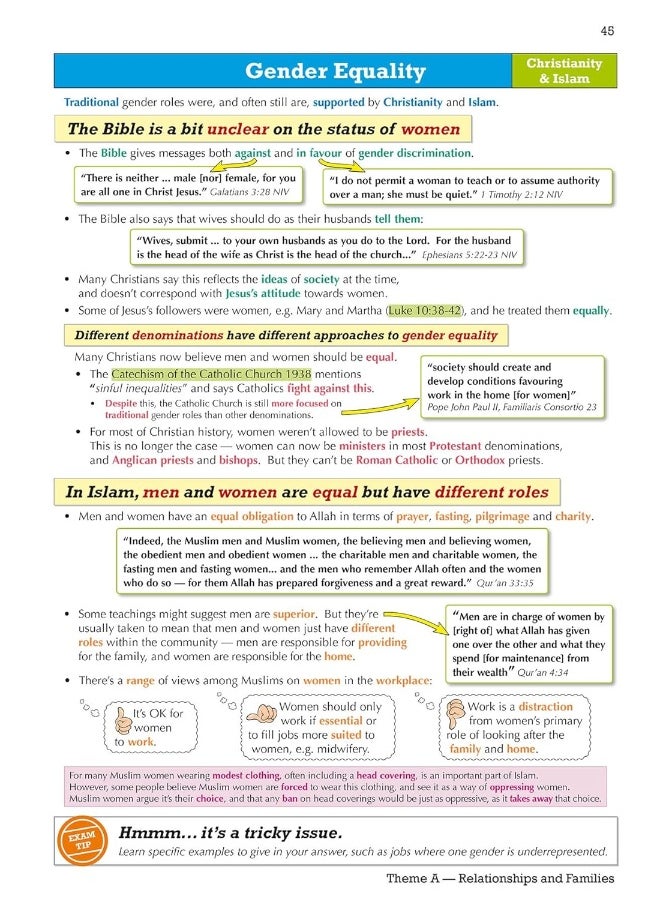 null - New GCSE Religious Studies: AQA A Christianity & Islam Revision Guide (with Online Extras) - Image 1