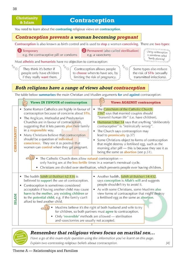 null - New GCSE Religious Studies: AQA A Christianity & Islam Revision Guide (with Online Extras) - Image 1