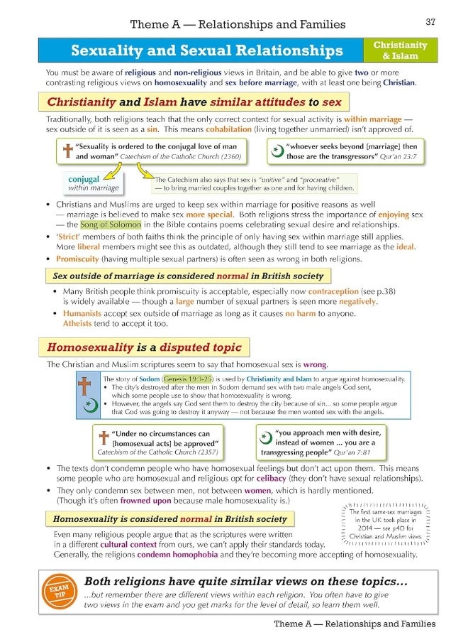 null - New GCSE Religious Studies: AQA A Christianity & Islam Revision Guide (with Online Extras) - Image 1