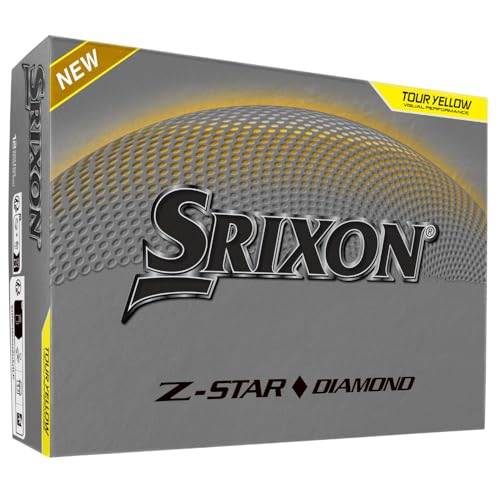 Srixon كرات جولف سريكسون Z-Star دايموند، دايموند 3، صفراء - Image 1