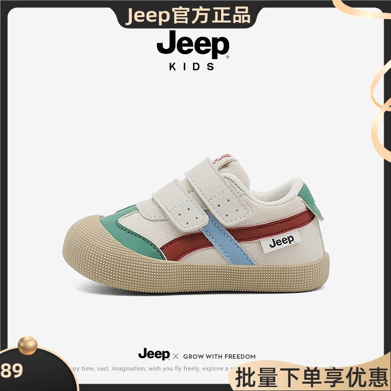 Jeep Baby Shoes Baby Sneaker Arrival Toddler Shoes Lightweight Non-Slip Kick-Resistant Casual Shoes For Children - Image 2