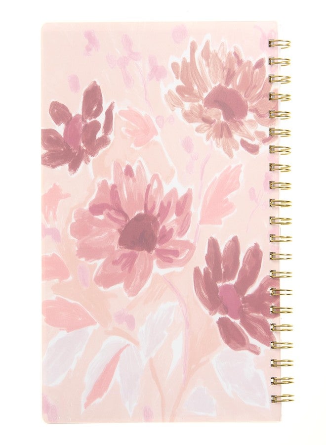 russell+hazel 2025-2026 Weekly Planner, Spiral Bound Blush Floral with Gold Foil Details, 9.1" x 11.2", July 2025 - June 2026, Features 15 Monthly Spreads, 1-Count - Image 5