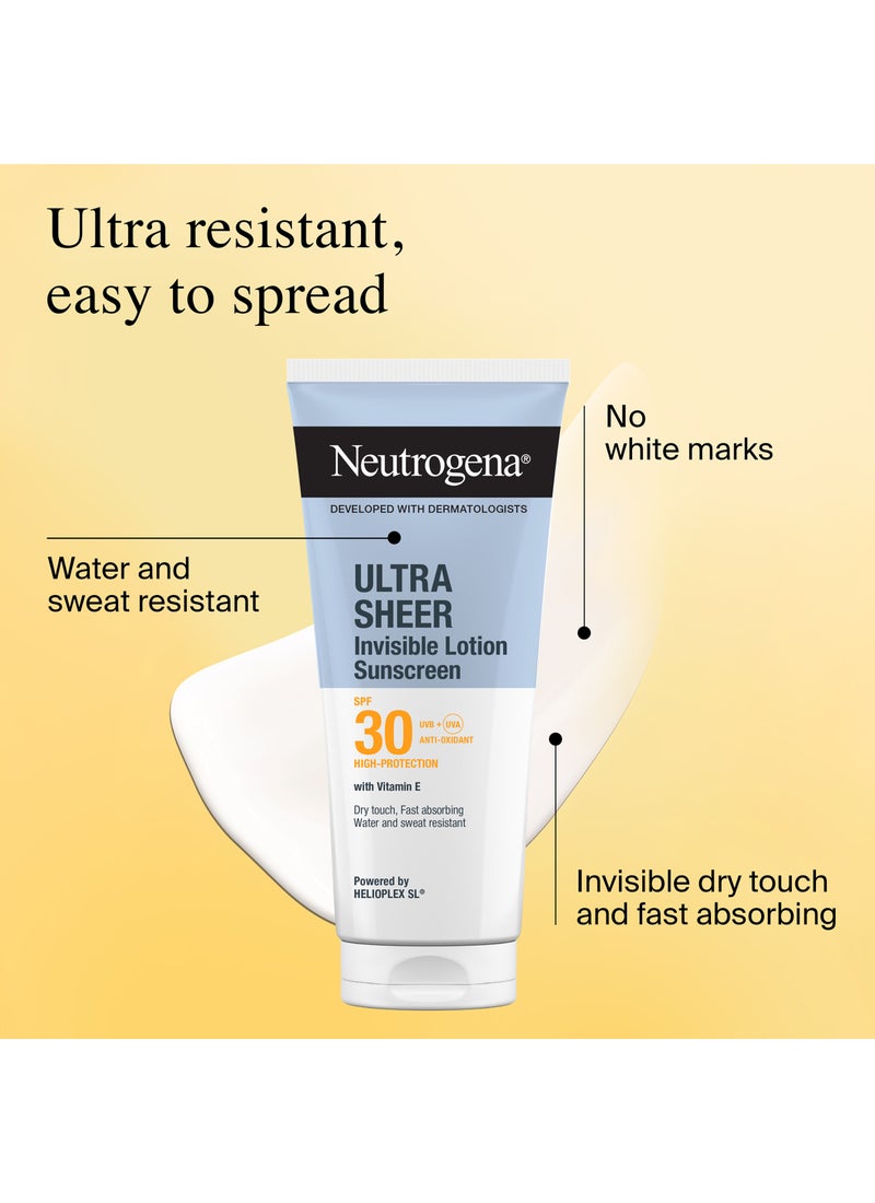 نيوتروجينا لوشن واقي شمس مرطب شفاف للغاية للجسم SPF 30 - Image 3
