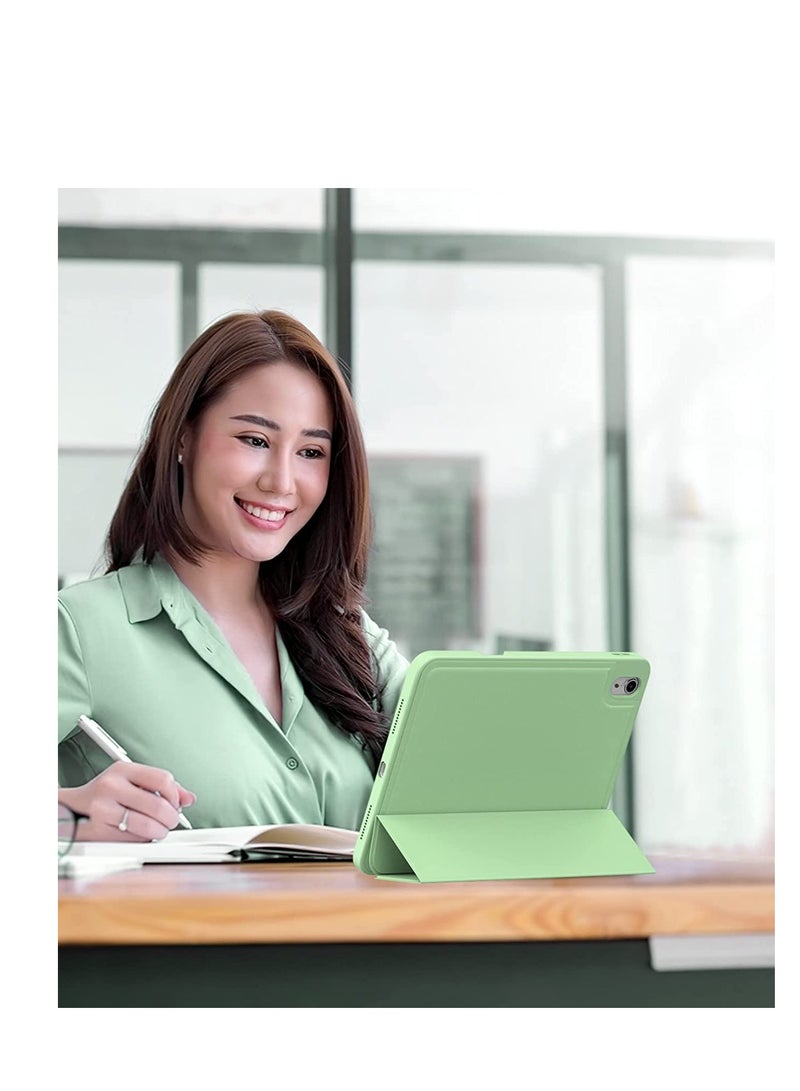 Mufaens iPad 10Th 10.9 Inch 2022 Model 10th Generation Slim Stand Hard Back Shell Cover with Auto Wake/Sleep Mint Green - Image 5