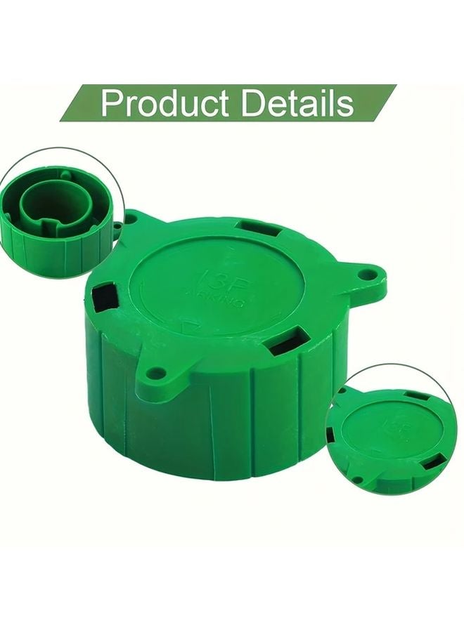 1pc 13 Pin Trailer Plug Cover Dustproof Green Rubber Connector Cap Truck RV - Image 5