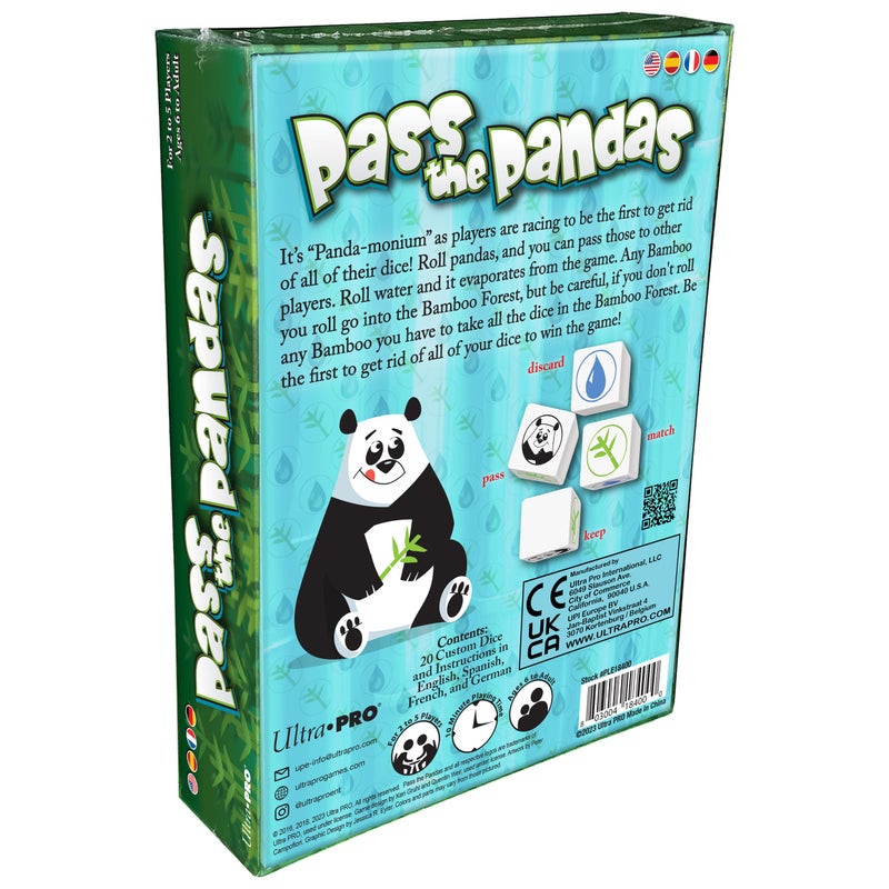 Ultra Pro Pass The Pandas - Family-friendly activity, dice rolling game, fun party option, kids' dice game, board game for kids, strategy play, fast-paced fun - Image 2