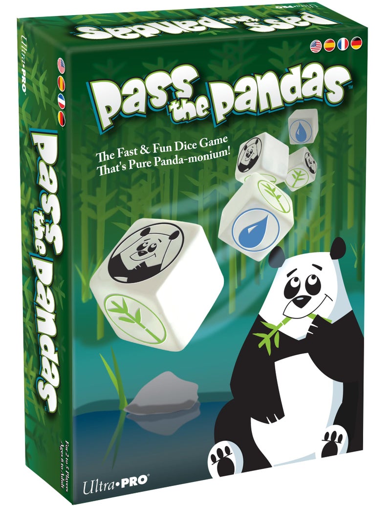 Ultra Pro Pass The Pandas - Family-friendly activity, dice rolling game, fun party option, kids' dice game, board game for kids, strategy play, fast-paced fun - Image 1