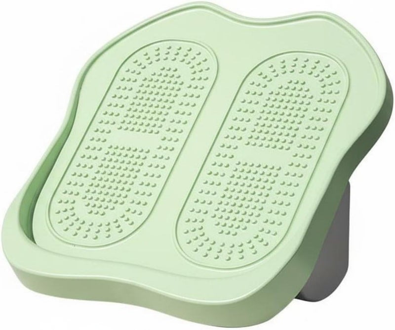 Adjustable Stretching Board Foldable Design Folding Slant Board 9 Angle Adjustment Calf Stretch Wedge for Home Workout, Array, Green - Image 1