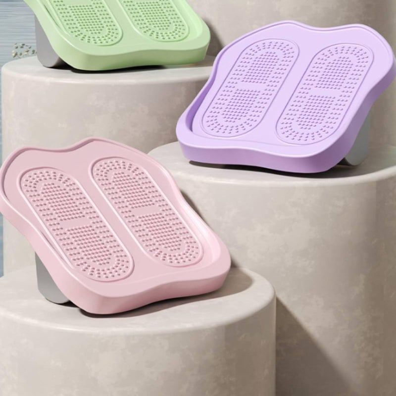 Adjustable Stretching Board Foldable Design Folding Slant Board 9 Angle Adjustment Calf Stretch Wedge for Home Workout, Array, Green - Image 3