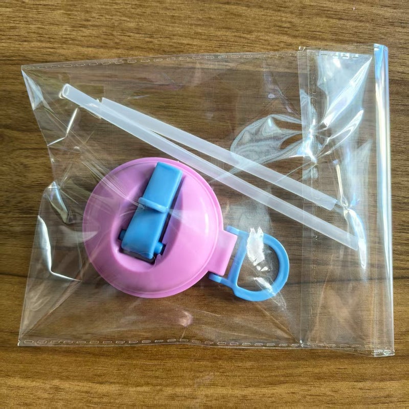 Silicone Straws Soda Can Covers - Leak-Proof, Easy to Use, and Durable - Image 1