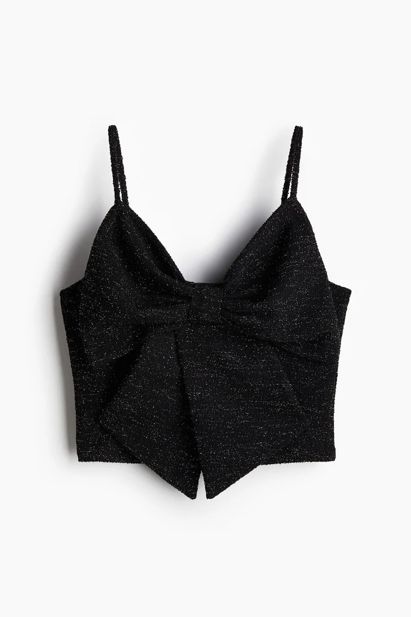H&M Bow-Front Strappy Top