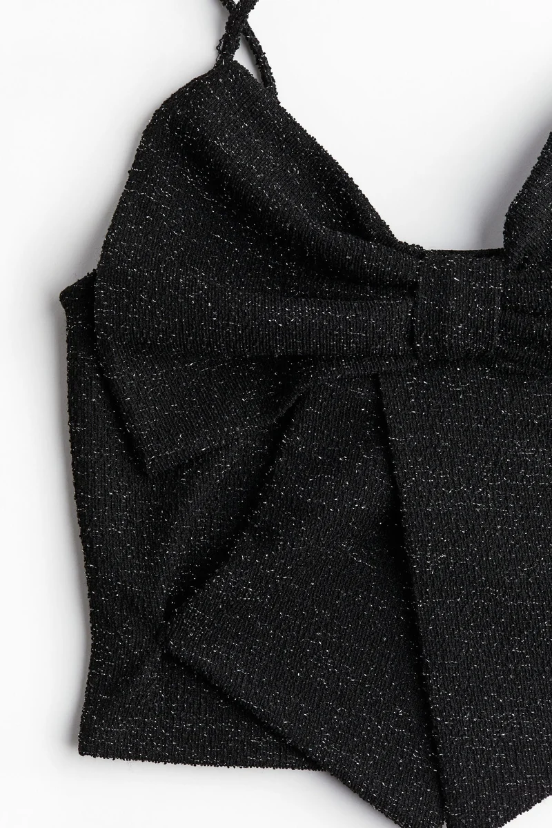 H&M Bow-Front Strappy Top