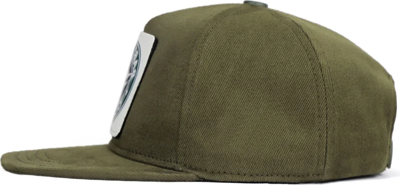 بلاك بورك BlackBörk V1 Hip Hop Kids Lion - Unisex Khaki Kids Hat (Cap) with 2 Code Logo