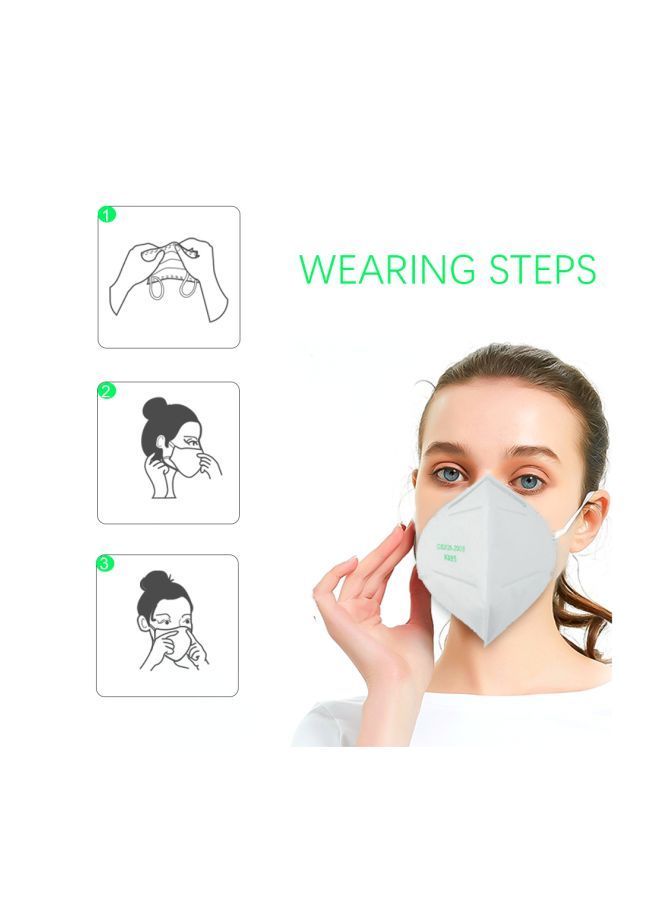 NIBEMINENT 50-Piece Non-Woven Fabrics Mask Set - Image 5