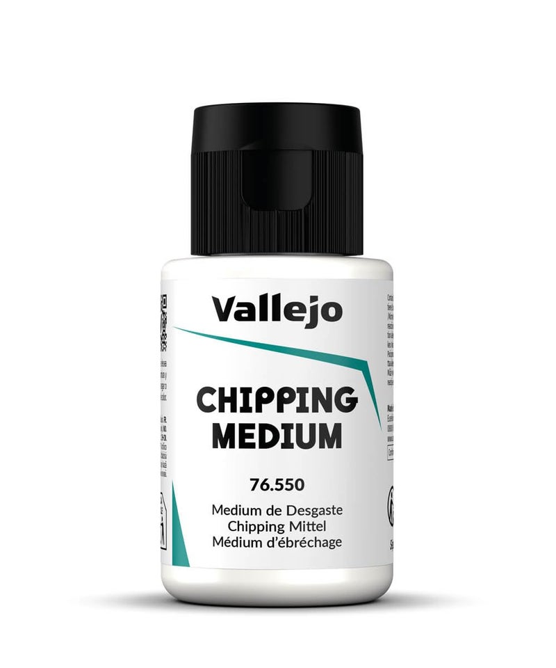 Vallejo - Chipping Medium 35 ml. (1.18 fl.oz.) | Acrylic Medium for Weathering, Aging, and Paint Chipping Effects on Miniatures - Image 3