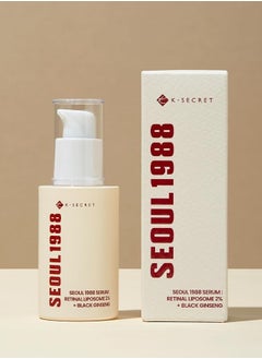 K-SECRET SEOUL 1988 Serum : Retinal Liposome 2% + Black Ginseng, 30ml  - Image 1