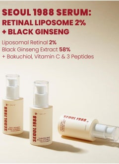 K-SECRET SEOUL 1988 Serum : Retinal Liposome 2% + Black Ginseng, 30ml  - Image 2