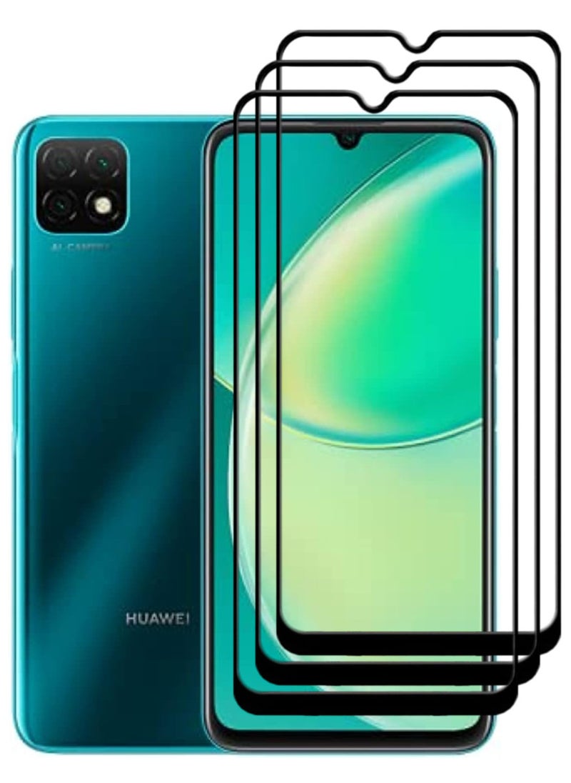 ACLIX 3 Pieces Antistatic ESD Dustproof Premium Quality High Definition Tempered Glass Screen Protector Designed For Huawei nova Y60 - Image 1