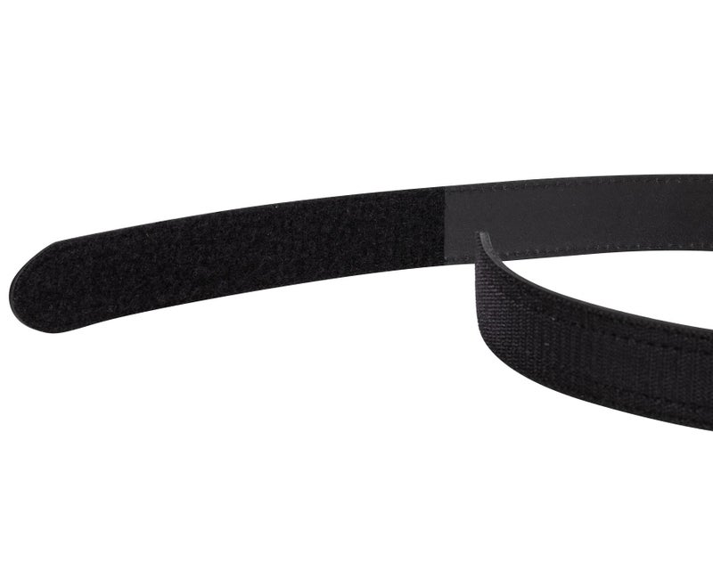 Perfect Fit Shield Wallets Garrison Hook and Loop Belt - Shield Wallets Basketweave Leather Work Belt, 1 1/2 Inch Wide Black, 3X-Large (58-62 Inches) - Image 2