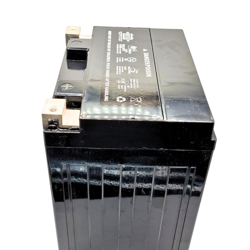 الرياضات الآلية الأمريكية بطارية يو إس باورسبورتس USX30HL-HD – 12 فولت 34.4 أمبير AGM بدون صيانة | بطارية قوى رياضية عالية الأداء بقدرة تشغيل بارد 430 CCA للدراجات النارية وATV وUTV وجت سكي والسنوموبيل – محكمة الإغلاق، غير قابلة للانسكاب - Image 2