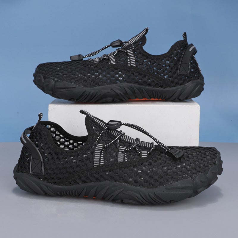 Outdoor Water Shoes, Hollow Mesh Shoes for Men and Women, Summer Breathable Thin Lightweight Non-Slip Casual Sports Shoes - Image 5