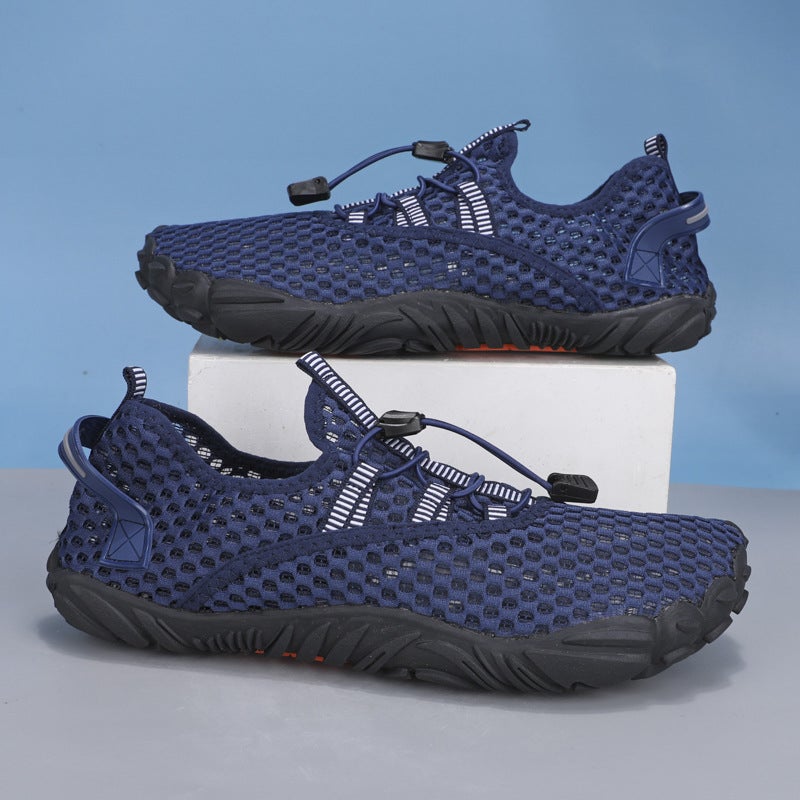 Outdoor Water Shoes, Hollow Mesh Shoes for Men and Women, Summer Breathable Thin Lightweight Non-Slip Casual Sports Shoes - Image 4