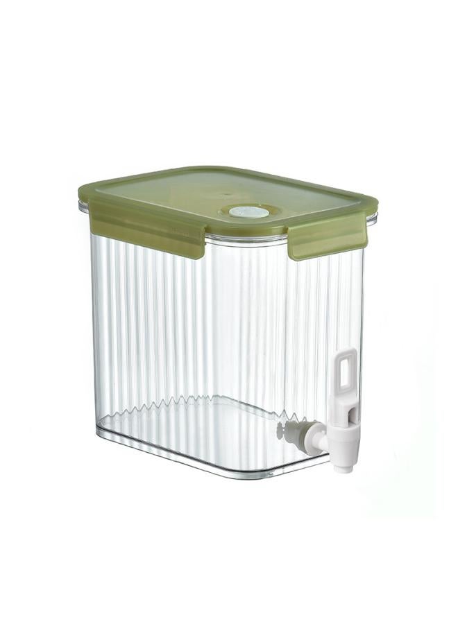 Household Refrigerator Cold Water Kettle With Tap Large Capacity Lemon Fruit Teapot Summer Cold Water Bucket Cold Water Bottle Ice Water Bucket 