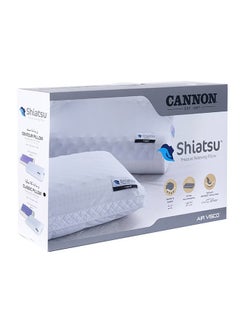 Cannon Shiatsu Massage Contour Pillow 36X61X12Cm  - Image 1