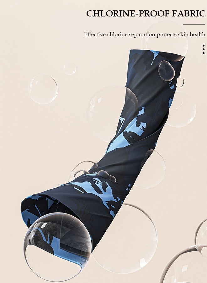 DUNISO Men's Swimming Trunks with Compression Liner, Double Layer Quick Dry Beach Shorts with Adjustable Belt Loose Breath Swim Shorts Swimwear Bathing Suits for Beach and Swimming - Image 5