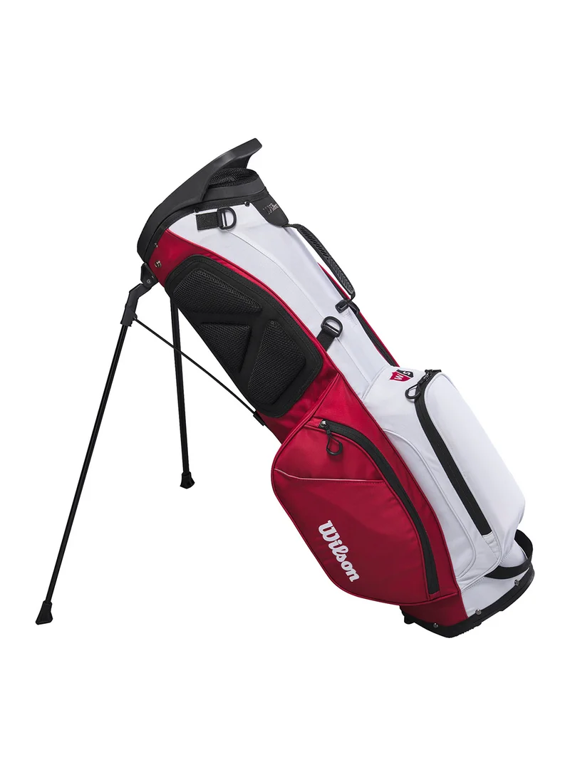 ويلسون حقيبة إكسو لايت قائمة للجولف - أحمر