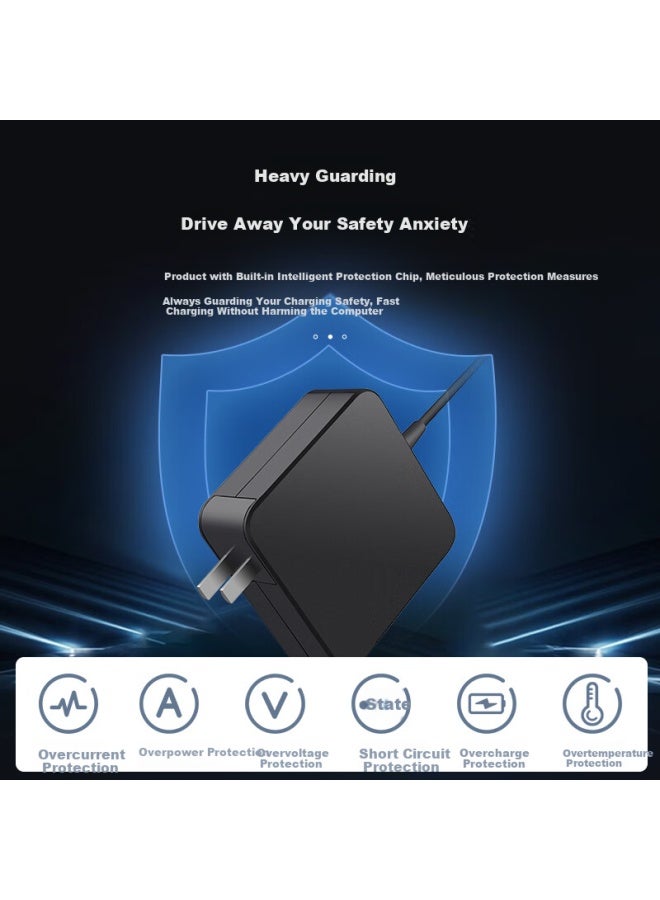 Mryc (Mryc) Lenovo Laptop Charger 20V3.25A Computer Power Adapter S405 S410 S415 S435 G460 Power Cord 65W Round Port Portable Model - Image 5