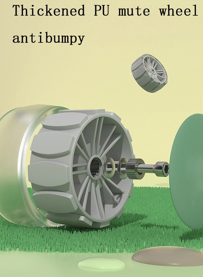 3 Wheel Kids Scooter with Flash LED Wheels and Music for Toddlers Girls and Boys 4 Adjustable Handlebar Heights Tilt Steering，Extra-Wide Deck for Kids Ages 2-12 - Green - Image 2