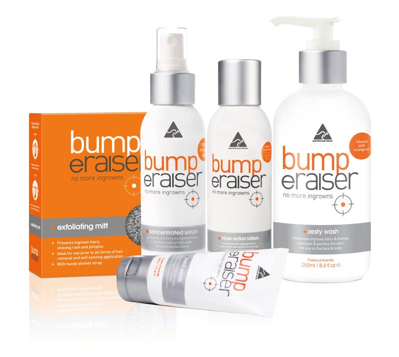 Bump eRaiser Exfoliating Shower Mitt for Ingrown Hair Treatment, Razor Bumps and Razor Burns - Image 4