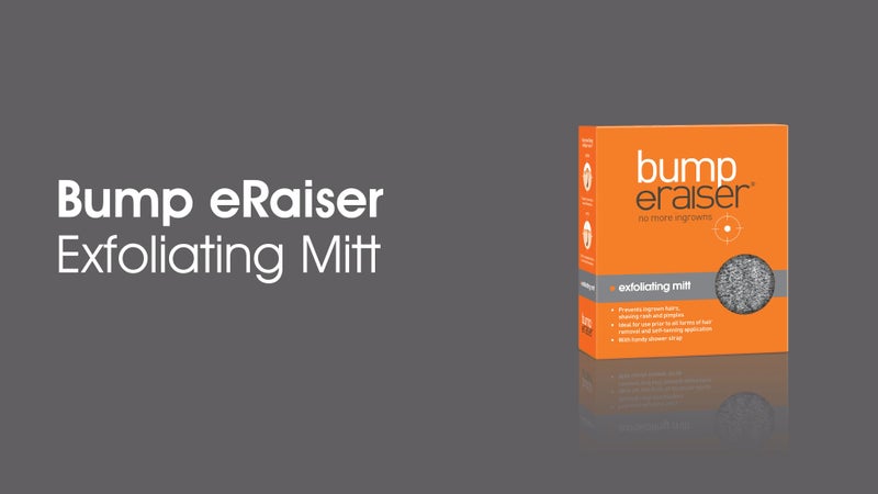 Bump eRaiser Exfoliating Shower Mitt for Ingrown Hair Treatment, Razor Bumps and Razor Burns - Image 5