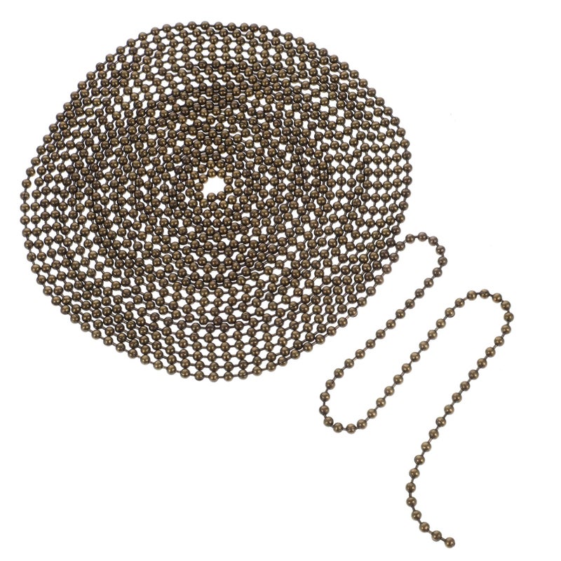 Antique Beaded Pendant Light Pull Chain Extension For Ceiling Fan And Fixture - Image 2