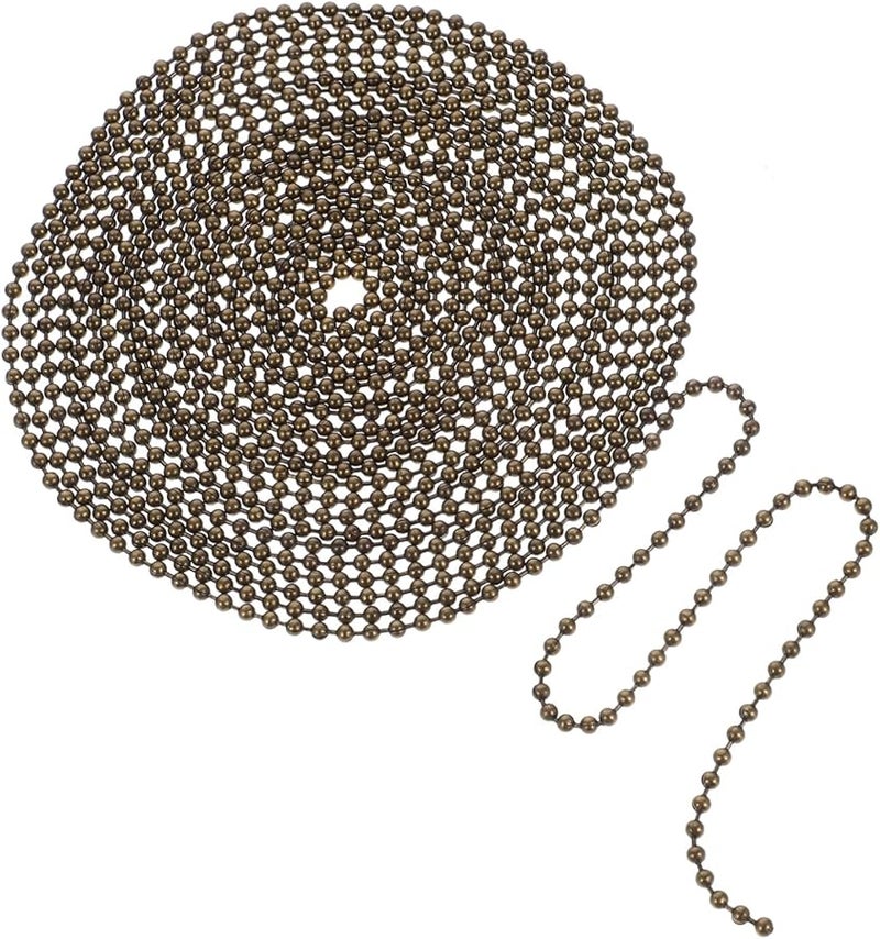 Antique Beaded Pendant Light Pull Chain Extension For Ceiling Fan And Fixture - Image 1