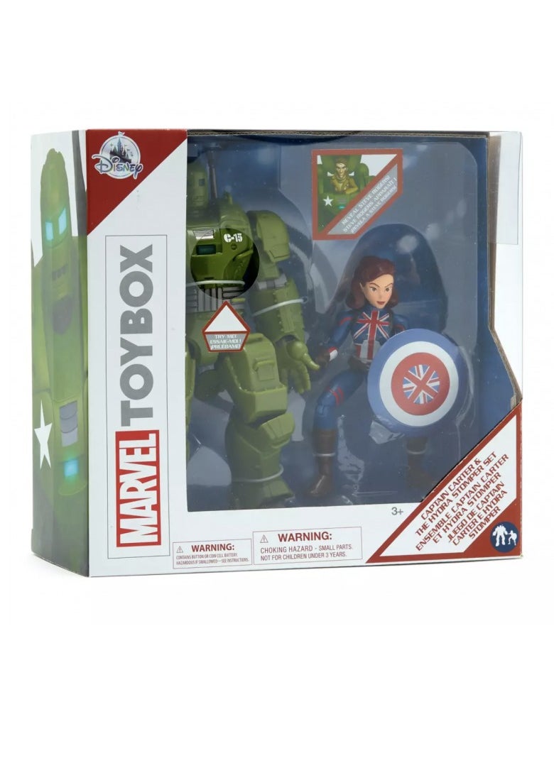 Disney Marvel Toybox Captain Carter and The Hydra Stomper Playset 21181  - Image 1