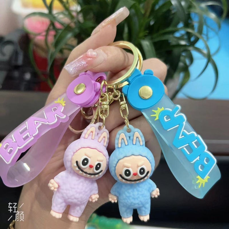 Rab Little Sheep Keychain Pendant Rab Doll Hanging Couple Bag Jewelry Stall Night Market - Image 5