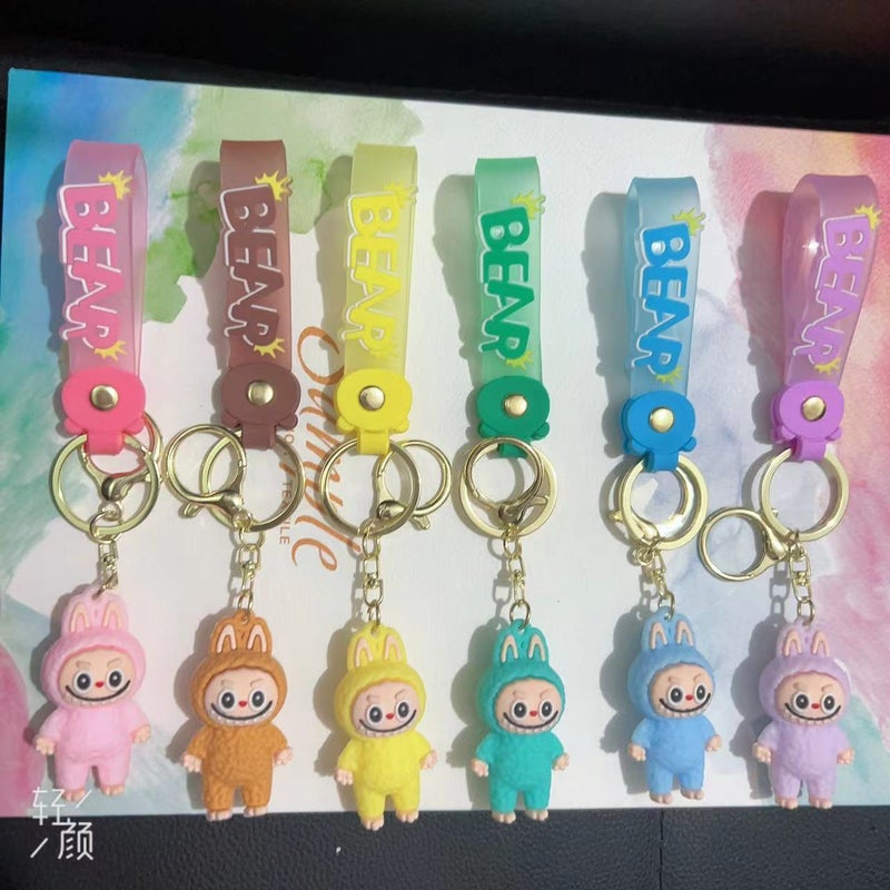 Rab Little Sheep Keychain Pendant Rab Doll Hanging Couple Bag Jewelry Stall Night Market - Image 1