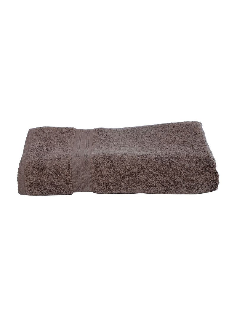 BIANCA Ultra Soft Zero Twist 100% Cotton Towel -1pc Bath Towel (Paradiso) | Super Absorbent, Fluffy | AeroCore Organic Technology - for Men, Women, Gym, Kitchen Solid-Chocolate - Image 2