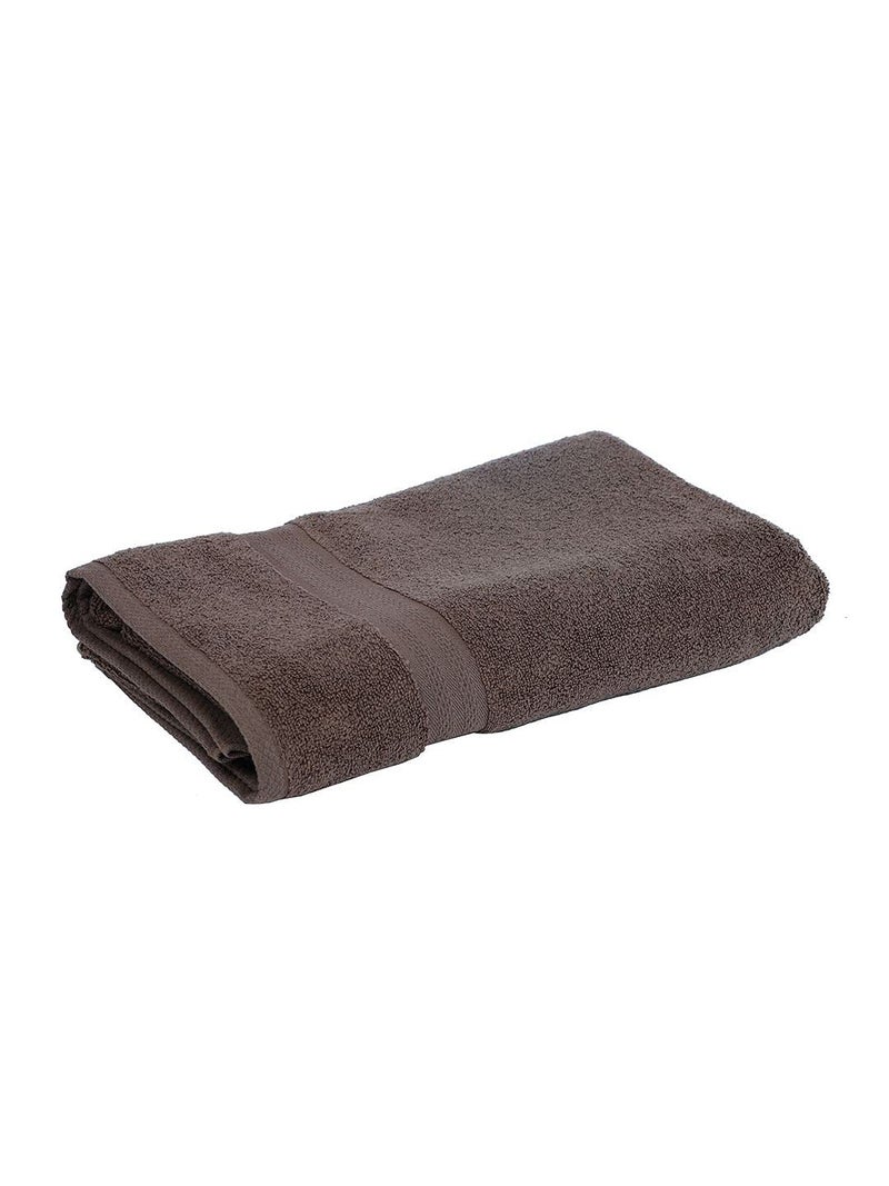 BIANCA Ultra Soft Zero Twist 100% Cotton Towel -1pc Bath Towel (Paradiso) | Super Absorbent, Fluffy | AeroCore Organic Technology - for Men, Women, Gym, Kitchen Solid-Chocolate - Image 3