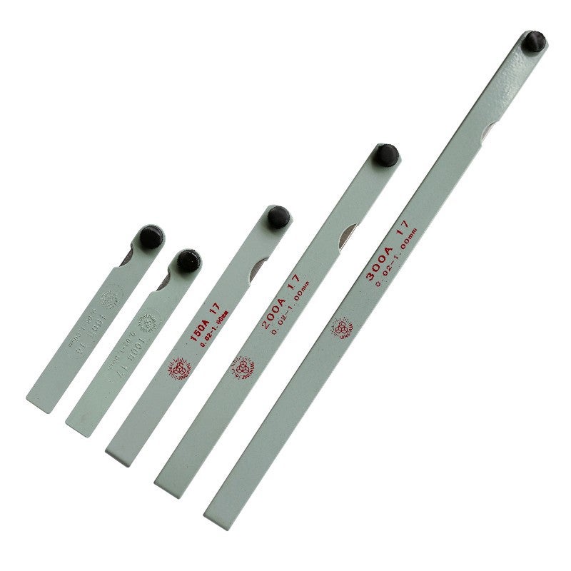 Jinghua Brand Feeler Gauge Gap Gauge Thickness Gauge 100 150 200 300 14 Pieces 17 Pieces Thickness Measurement Tool - Image 5