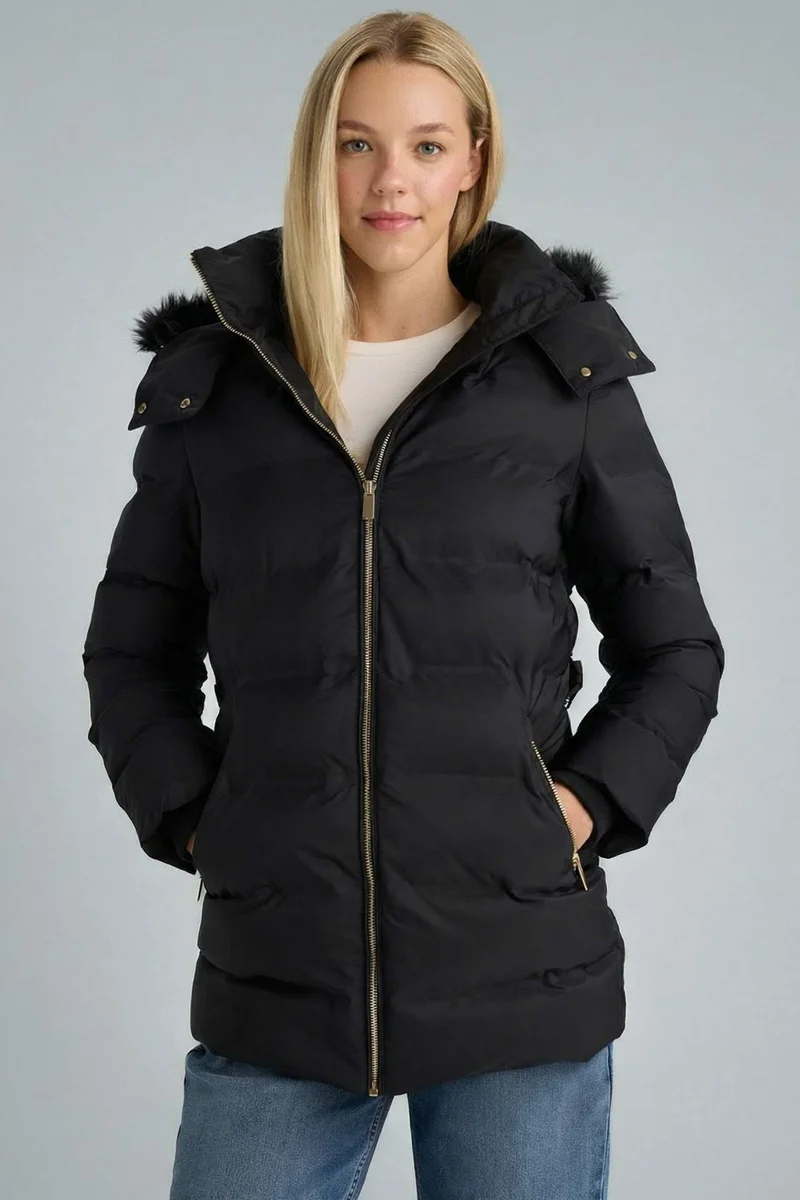 ديفاكتو Waterproof Regular Fit Coat