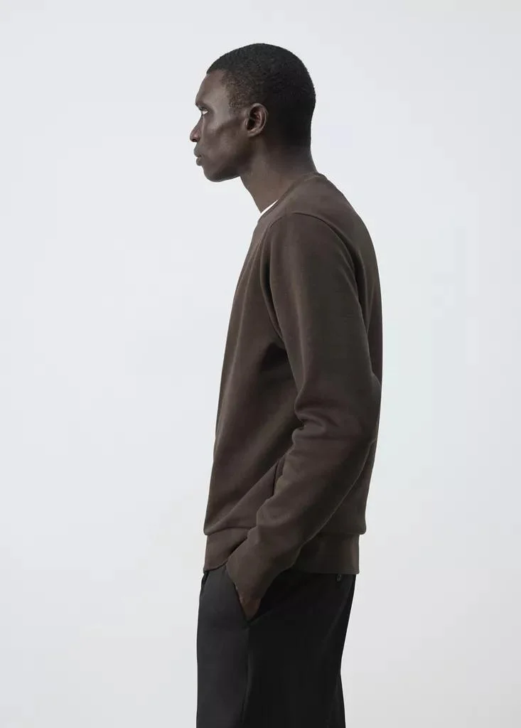 Mango Man  Cotton-Blend Regular-Fit Sweatshirt for Men | Best Price UAE